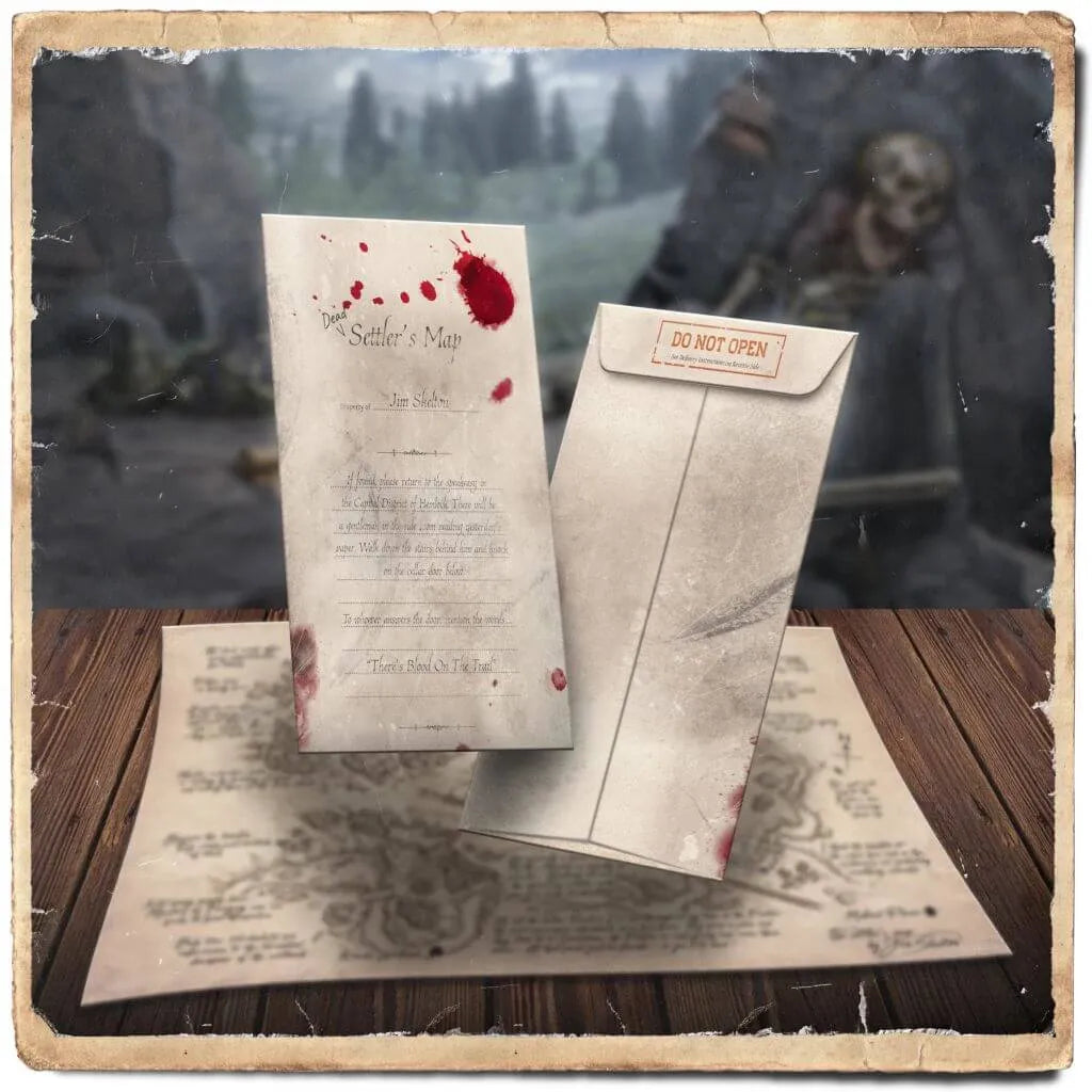 Bantam West Dead Settlers Map (Maps) – MerchShake