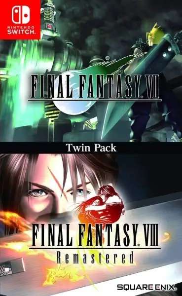 Final Fantasy VII & Final Fantasy VIII Remastered Twin Pack (Nintendo Switch)