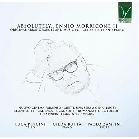 Paolo Zampini / Gilda Butta / Luca Pincini - Absolutely...Morricone II: Original Arrangements And Music For Cello. Flute And P (CD)