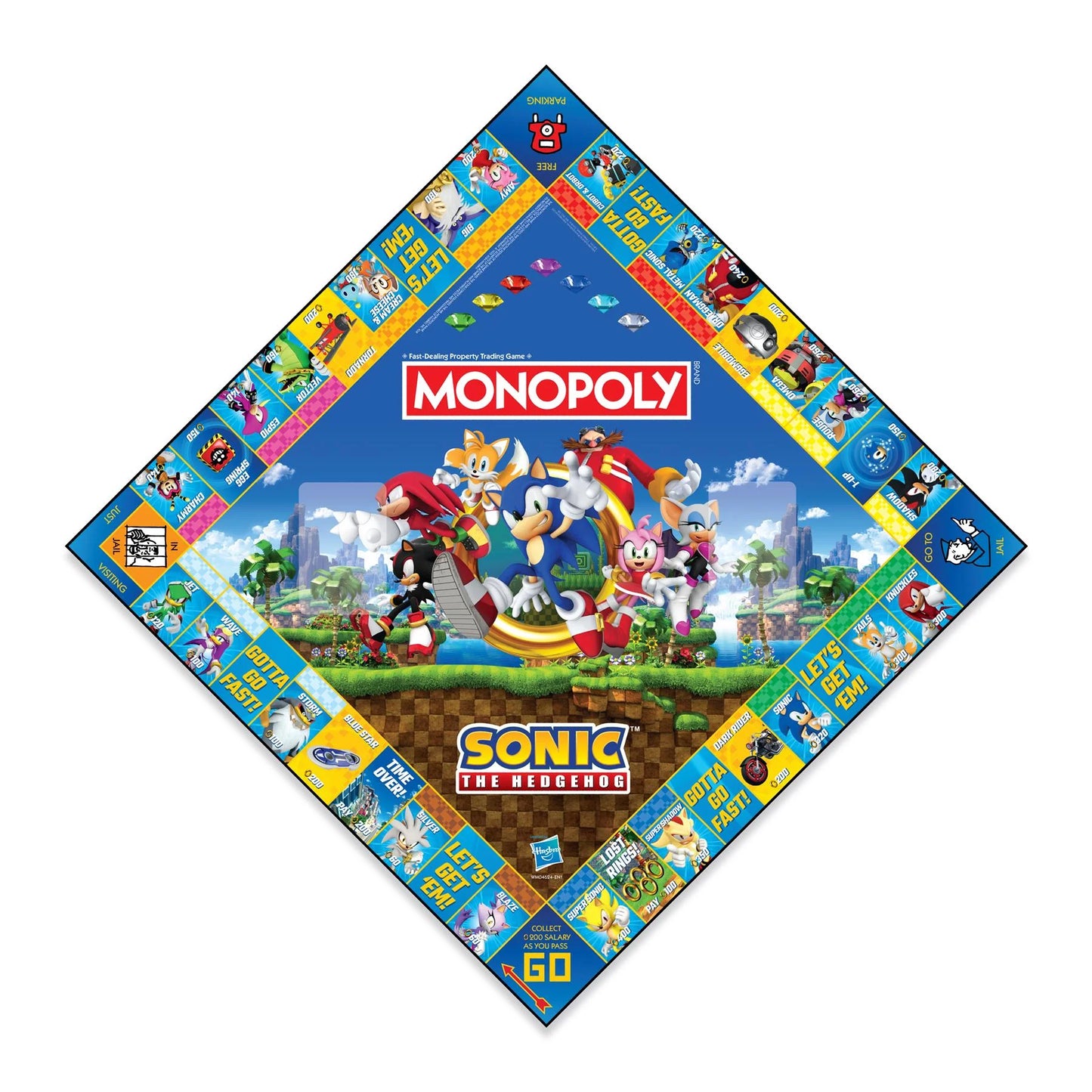 Monopoly Sonic Edition (Board Games)