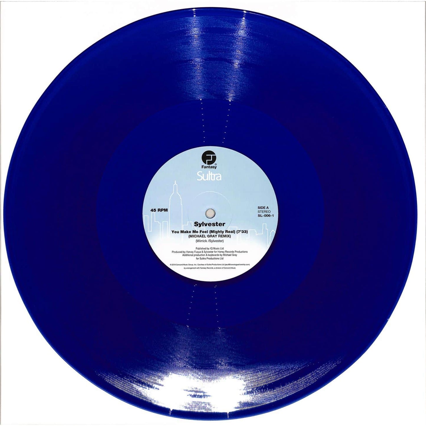 Sylvester - You Make Me Feel (Mighty Real) (Blue Vinyl) (Vinyl Single)