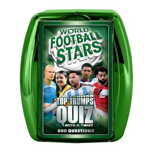 World FootRegion Ball Stars Top Trumps Quiz (Deck Card Games)