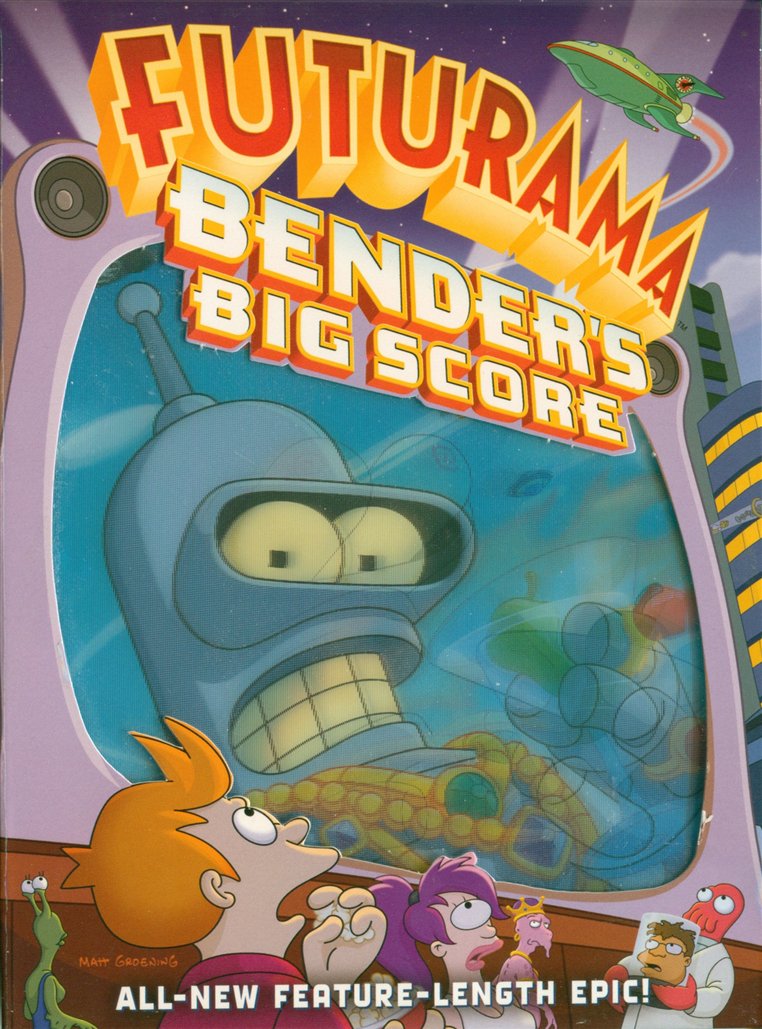 Futurama: Bender's Big Score (2007) (Region 1 DVD) (Second-hand)