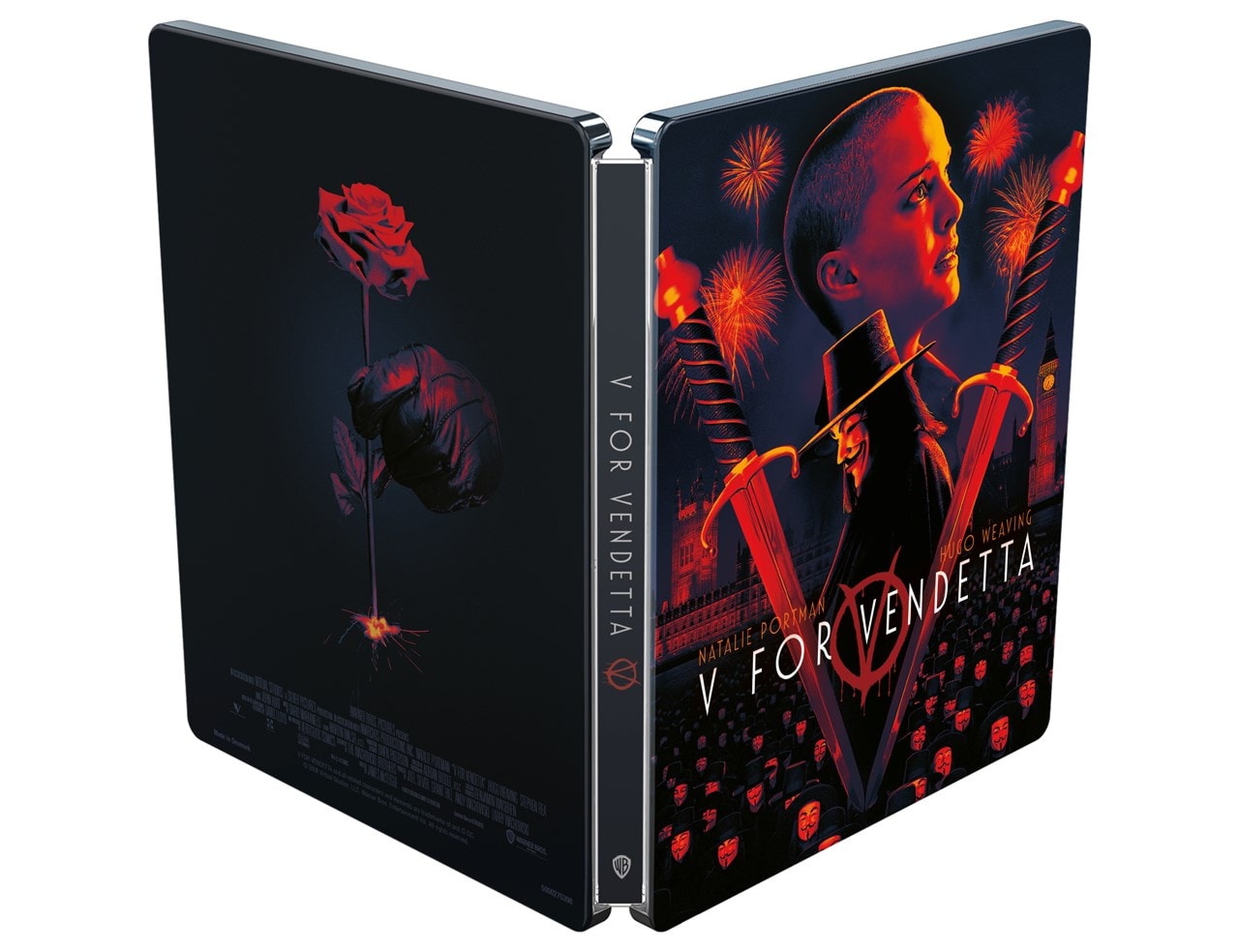 V For Vendetta (Steelbook) (Blu-ray 4K)