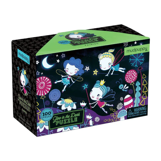 Fairies Glow-in-the-Dark Puzzle (100) (Jigsaw Puzzle)