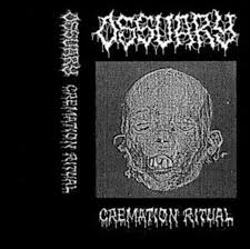 Ossuary - Cremation Ritual (White/Black Marble Vinyl) (Vinyl)