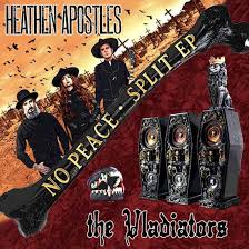 Heathen Apostles & The Vladiators - No Peace: Split EP (CD)