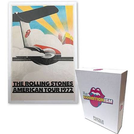 Rolling Stones - Rolling Stones Exhibitionism American Tour 1972 500 Piece Jigsaw Puzzle (Jigsaw Puzzle)