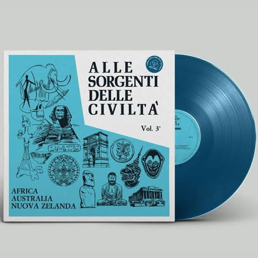 Braen / Raskovich (Alessandro Alessandroni / Giuliano Sorgini) - Alle Sorgenti Delle Civilta Vol. 3 (Blue Vinyl) (Vinyl)
