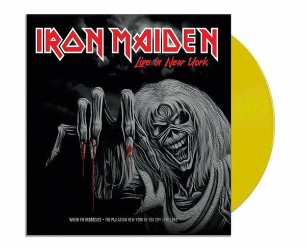 Iron Maiden - Live In New York 1982 (Yellow Vinyl) (Vinyl)