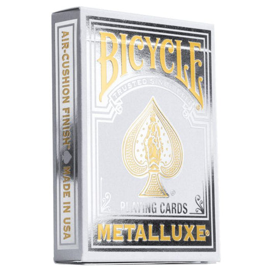 Bicycle Metalluxe Playing Cards Silver (Playing Cards)