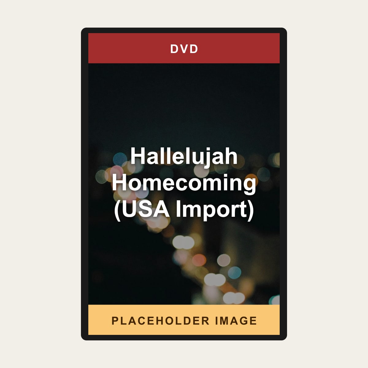 Hallelujah Homecoming (USA Import) (DVD) - placeholder image