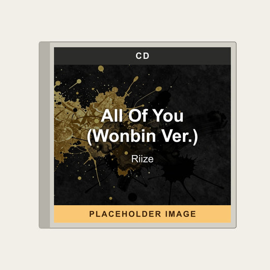 Riize - All Of You (Wonbin Ver.) (CD) - placeholder image