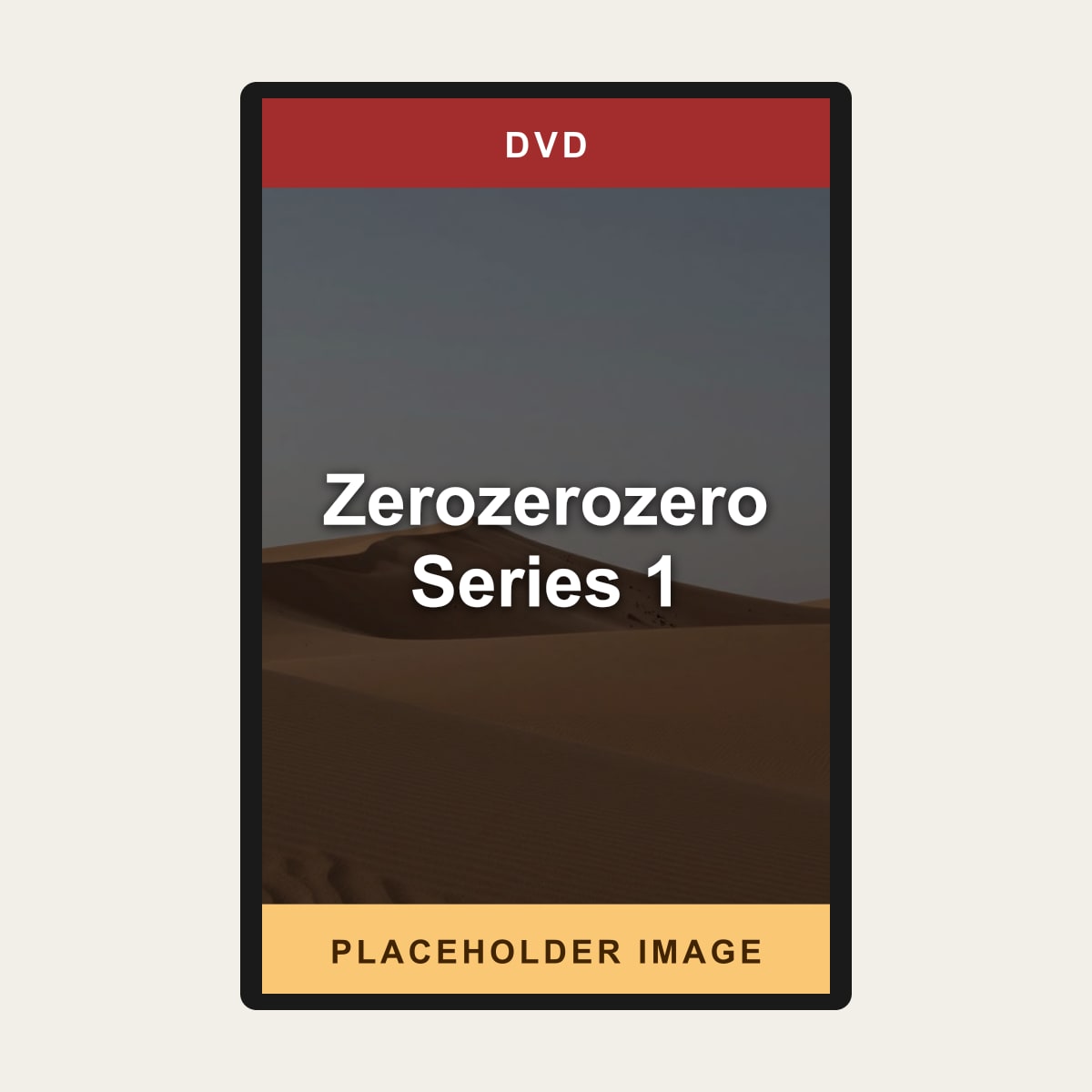 Zerozerozero Series 1 (DVD) - placeholder image