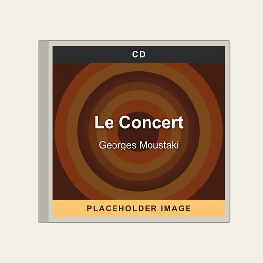 Georges Moustaki - Le Concert (CD) - placeholder image