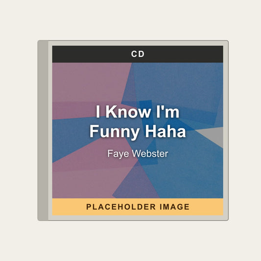 Faye Webster - I Know I'm Funny Haha (CD) - placeholder image