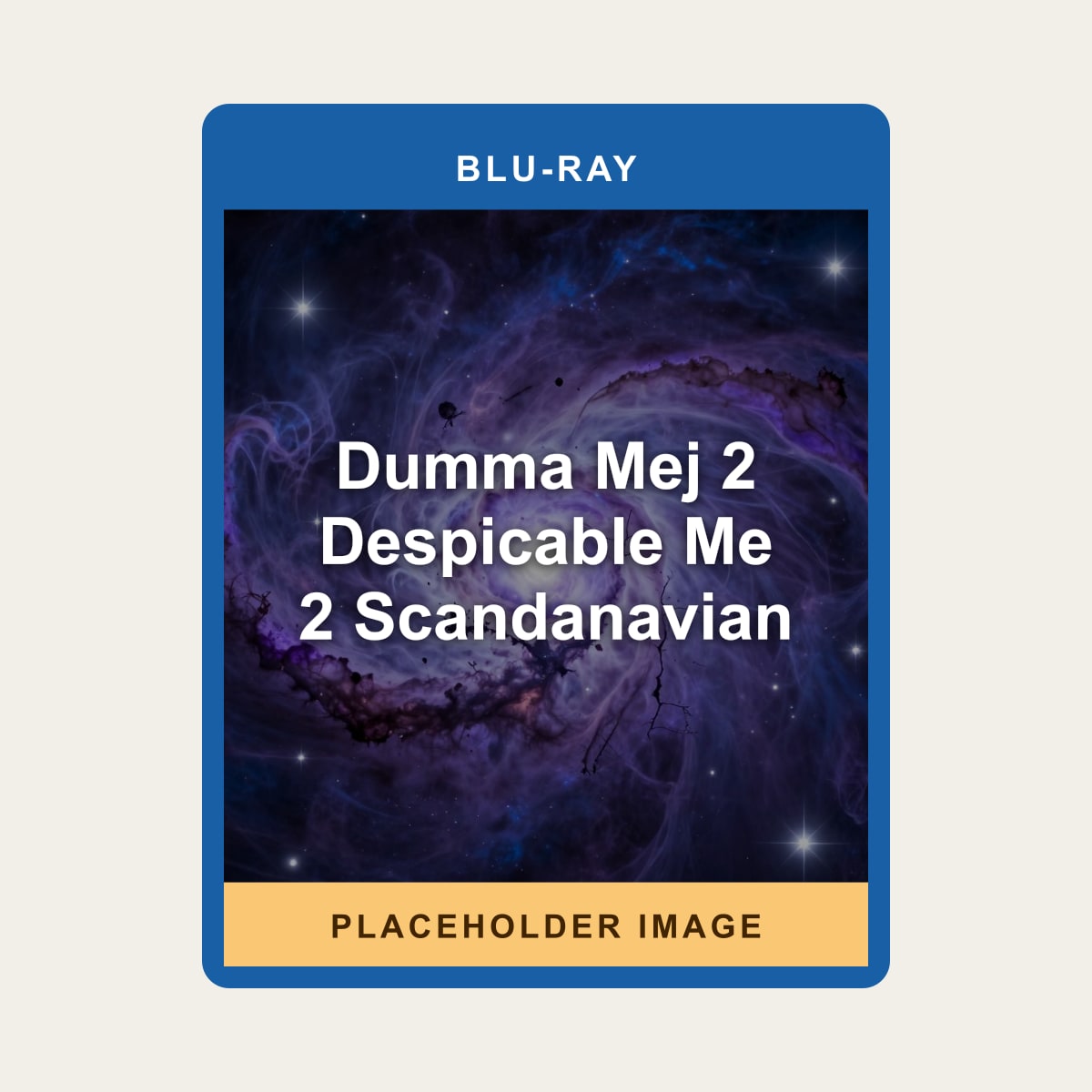 Dumma Mej 2 Despicable Me 2 Scandanavian (Blu-ray) - placeholder image