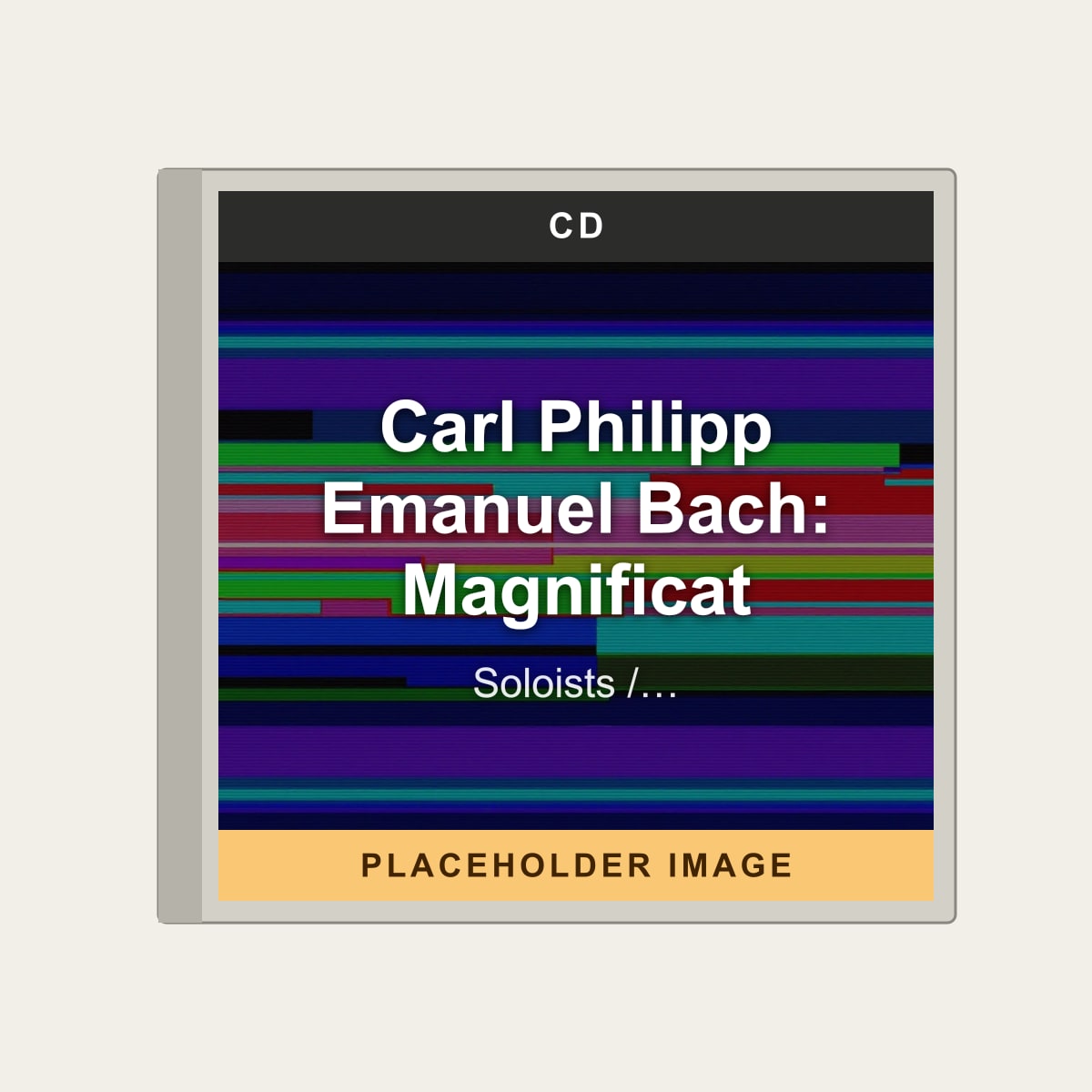 Soloists / Basler Madrigalisten / Larpe Festante / Fritz Naf - Carl Philipp Emanuel Bach: Magnificat (CD) - placeholder image
