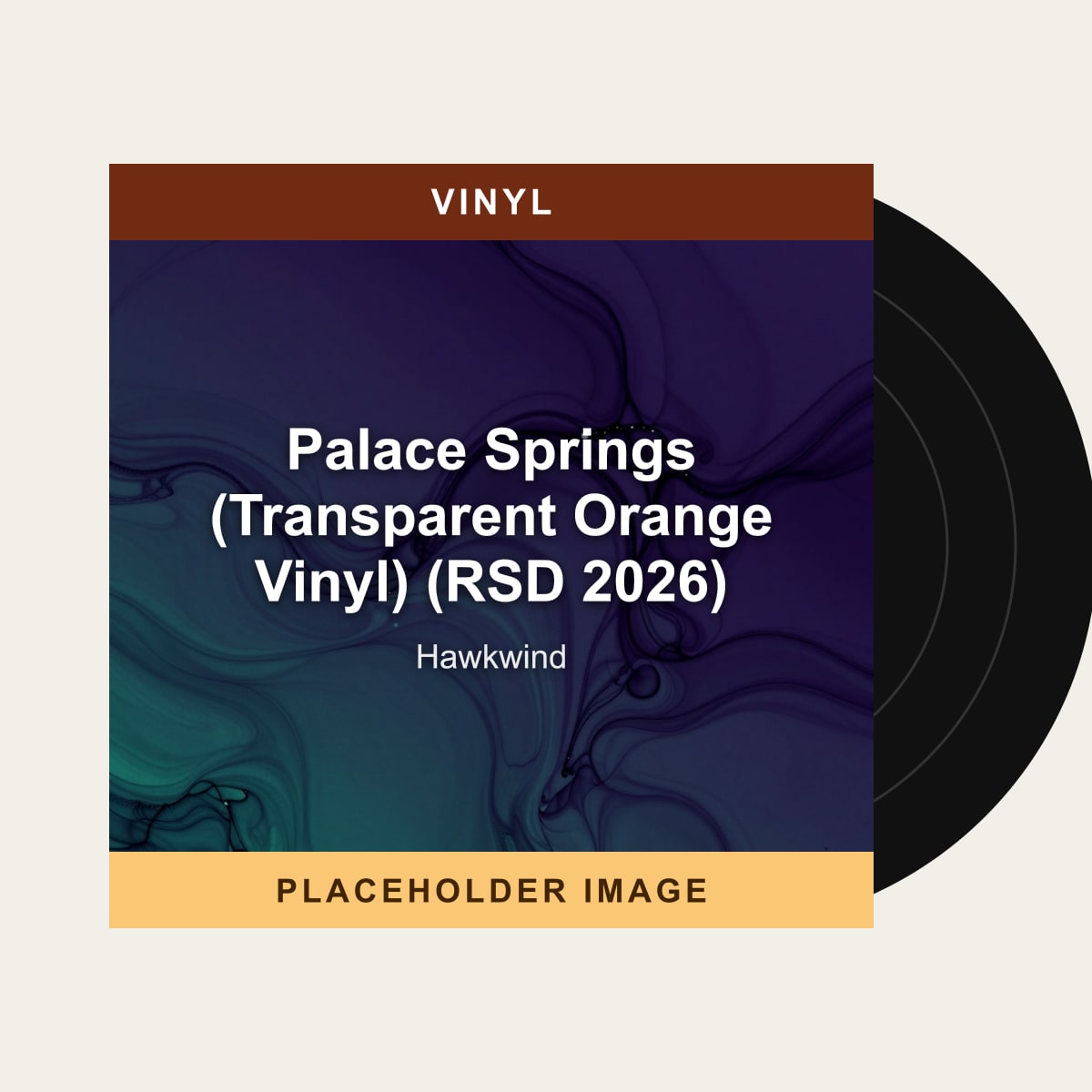 Hawkwind - Palace Springs (Transparent Orange Vinyl) (RSD 2026) (Vinyl) - placeholder image