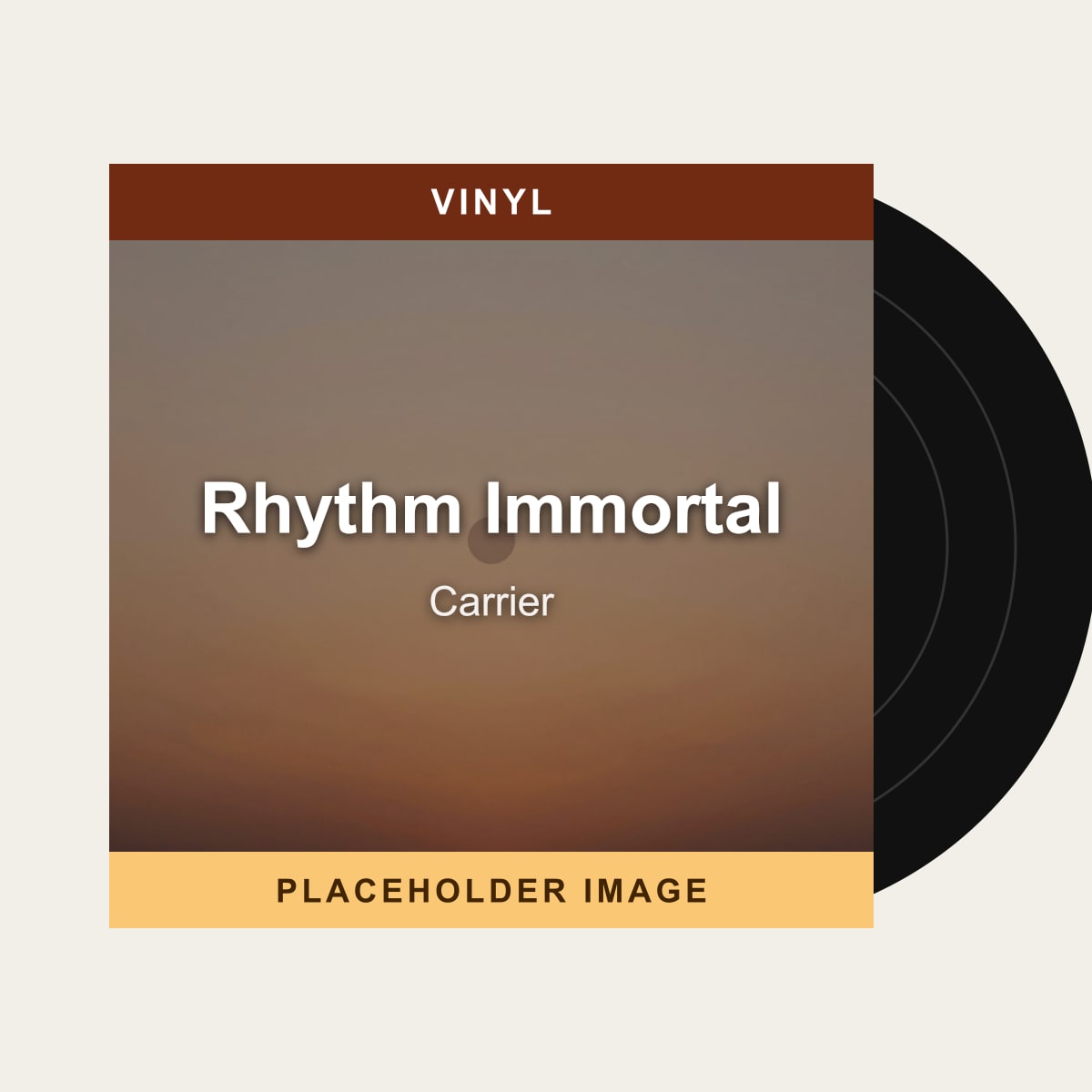 Carrier - Rhythm Immortal (Vinyl) - placeholder image