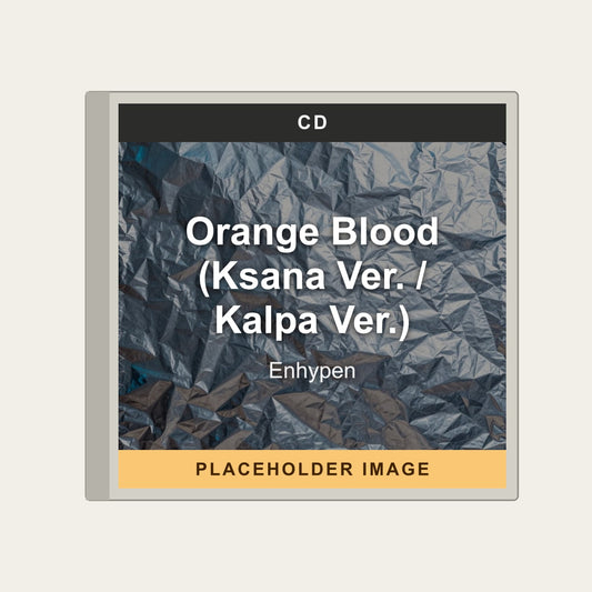 Enhypen - Orange Blood (Ksana Ver. / Kalpa Ver.) (CD) - placeholder image