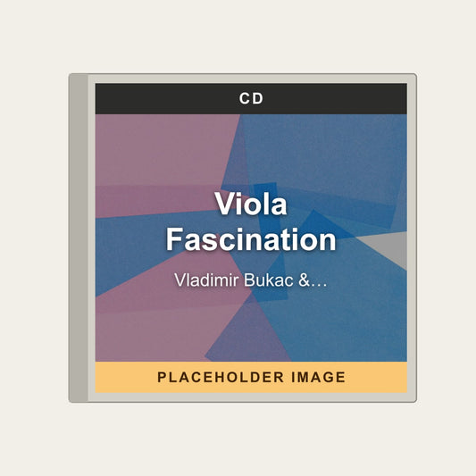 Vladimir Bukac & Adam Skoumal - Viola Fascination (CD) - placeholder image