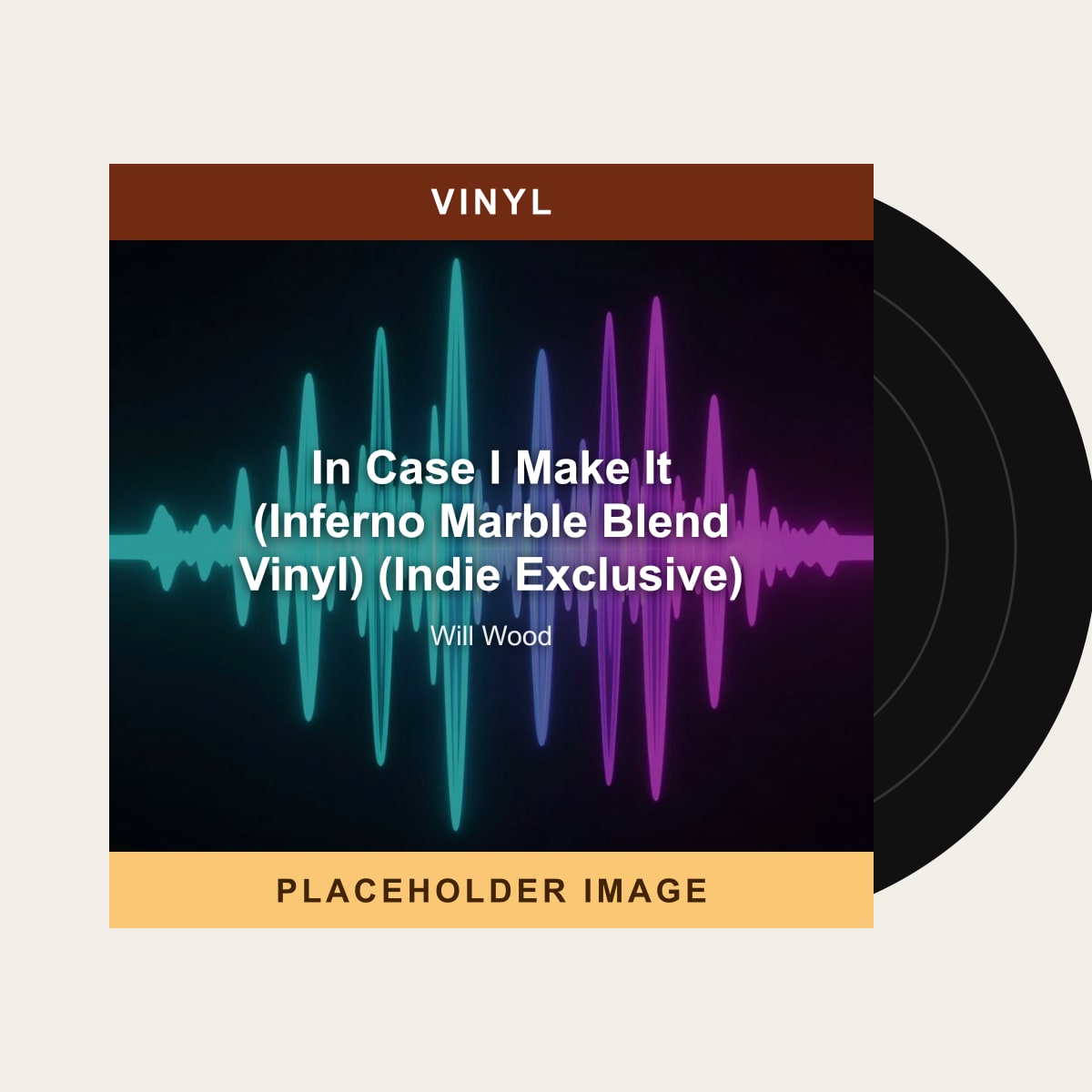 Will Wood - In Case I Make It (Inferno Marble Blend Vinyl) (Indie Exclusive) (Vinyl) - placeholder image