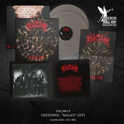 Gehenna - Malice (Our Third Spell) (Silver Vinyl) (Etched D-Side) (Vinyl)