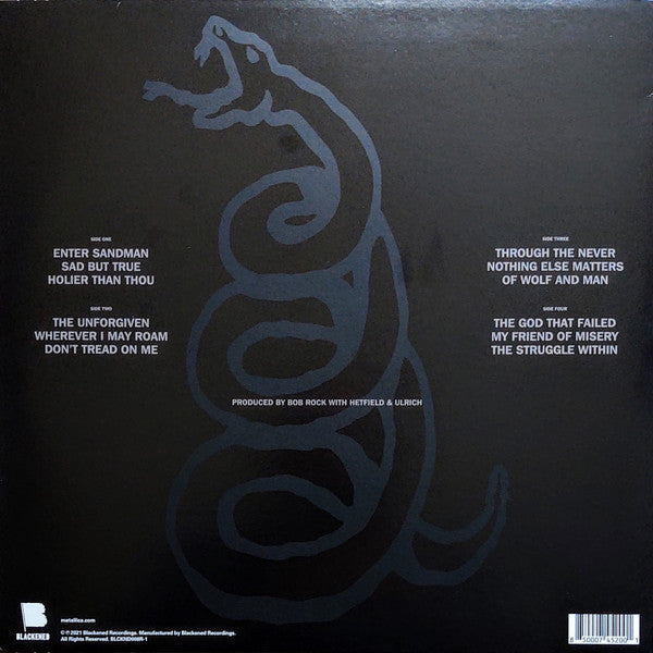 Metallica - Metallica (Remastered) (Vinyl)