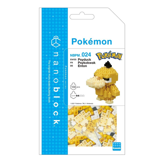 Nanoblock Pokemon Series Psyduck (3D Puzzles)