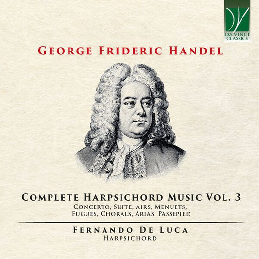Fernando De Luca - Handel: Complete Harpsichord Music Vol. 3 (CD)
