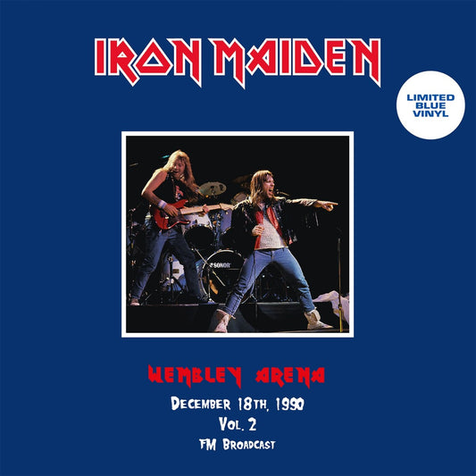 Iron Maiden - Wembley Arena 1990 Vol. 2 (Blue Vinyl) (Vinyl)